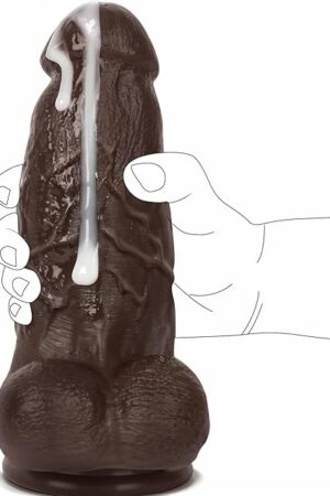 Huge Thick Silicone Dildo Sex Toy G-Spot with Strong Suction Cup, 32'' Diameter 10inch Adult Realistic Giant Big Dildos, Hands-Free Anal Dildo Adult Sex Toys & Games for Gay Women