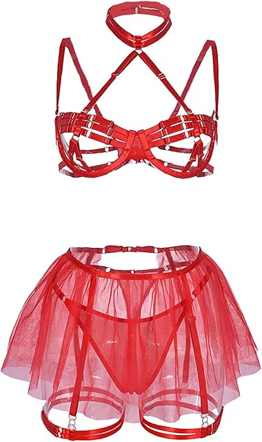 Women Lingerie Sexy Lace Teddy Babydoll Fishnet Bodysuit Nightie