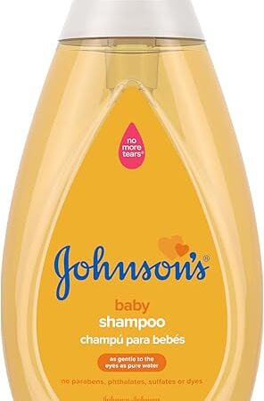 Johnson's Baby Shampoo with Tear-Free Formula, Shampoo for Baby's Delicate Scalp & Skin, Gently Washes Away Dirt & Germs, Paraben-, Phthalate-, Sulfate- & Dye-Free, 203 fl oz