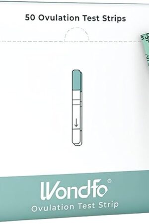 Wondfo Ovulation Test Strips - Women Fertility Tracking and Pregnancy Planning with Cycle-Detecting LH Surge - Highly Sensitive and Fast Result at Home Kit (50 Count)