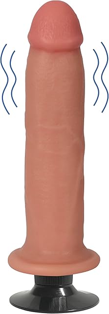 Jock Light Vibrating Dildo - 8 Inch