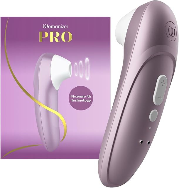 Womanizer Pro Clit Sucker Adult Toys | Clitoris Vibrator for Women and Couples | Vibrating Adult Sex Toy | Clit Stimulator for Woman with 11 Suction Speeds | Waterproof Clitoral Stimulation Massager