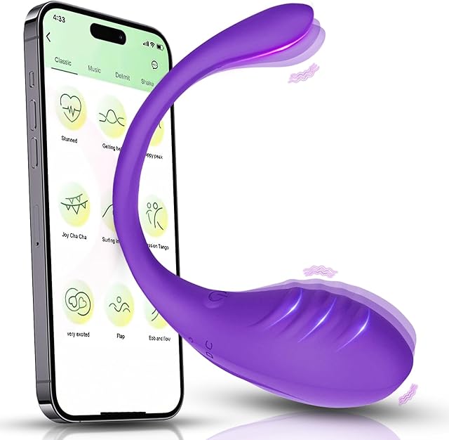 Generic Remote Control vibratiers for Women Date Night Wireless Panties,APP Long-Distance Vibrato Remote Control,Valentine's Day Gift for Her (Rose Color).38
