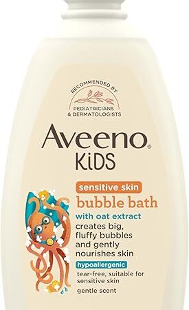 Aveeno Kids Bubble Bath Sensitive Skin 192 Ounce