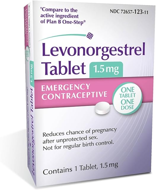 Emergency Contraceptive Tablet, Levonorgestrel 15mg, Reduces Chance of Pregnancy After Unprotected Sex