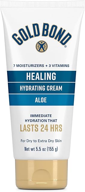 Gold Bond Healing Skin Therapy Lotion with Aloe 55 oz, Non-Greasy & Hypoallergenic