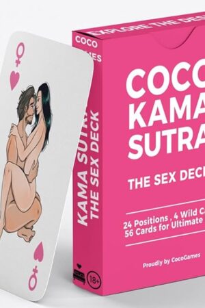 Kama Sutra The Sex Deck | 56 Cards | Romantic & Valentine's Gifts | Adult Couple's Card Game