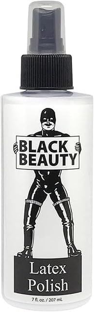 Elbow Grease B Cumming Company Black Beauty Latex Cleaner ? Professional-Grade Latex Care Polish and Maintenance Formula, 7 Fluid Ounces (1 Pack)