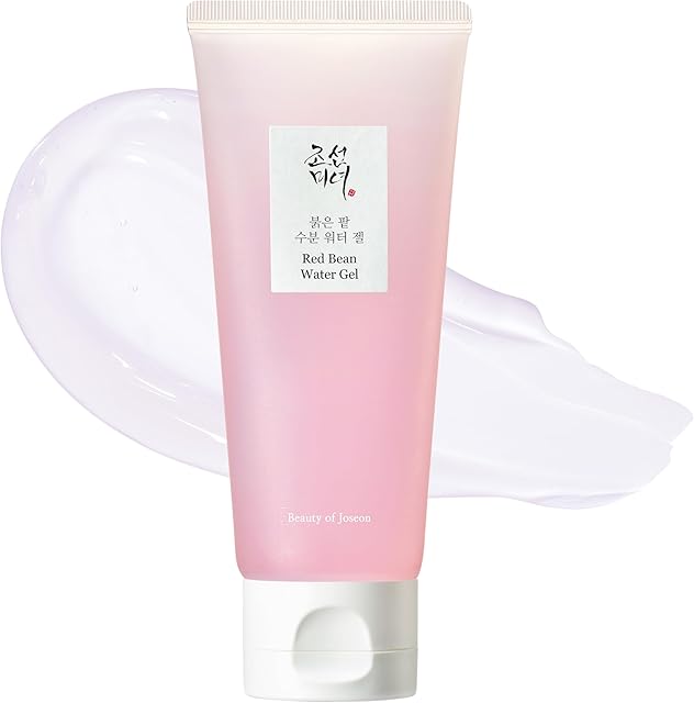 Beauty of Joseon Red Bean Water Gel Hydrating Peptide Hydro Boost Moisturizer for Acne Prone Dry Skin, Korean Skin Care for Men and Women, 100ml, 338 floz