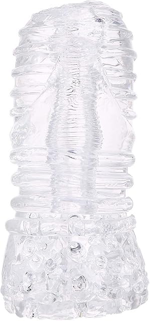Clear Silicone Male Masturbator Penis Pump Trainer Realistic Vagina Vacuum Sucking Pocket Pussy Stroker Cup Sex Men Adult Sex Toy, 4 Stage