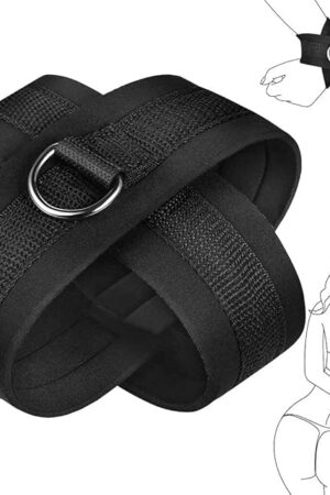 Cross Handcuffs BDSM Toys Adjustable Bed Restraints for SM Juguetes Sexuales Beginners Bondage Kit with Adult Sex Toys for Women and Couple