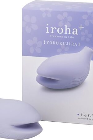 iroha+ Yoru Pleasure Item, iroha & Kiko Mizuhara Collaboration, Vibrator for Women, Clitoral Waterproof Rechargeable Vibrator