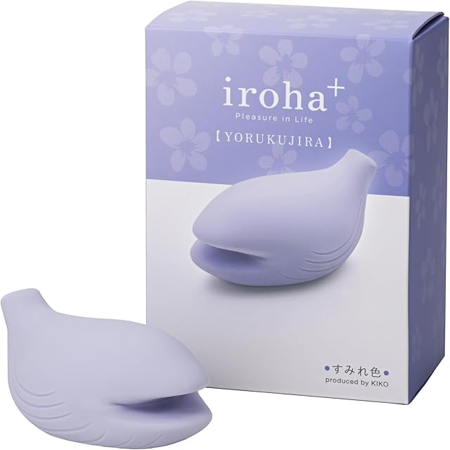 iroha+ Yoru Pleasure Item, iroha & Kiko Mizuhara Collaboration, Vibrator for Women, Clitoral Waterproof Rechargeable Vibrator