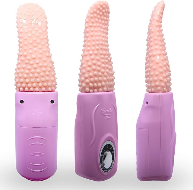 LeLuv Textured Tongue Vibrator Oral Pleasurer