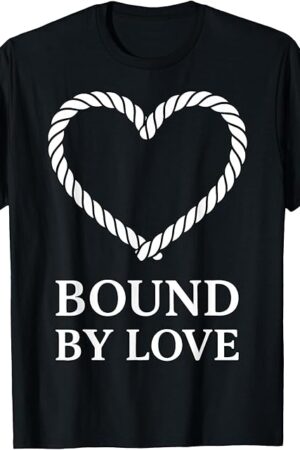 Kinky BDSM Bondage Shibari Rope Fetish Art T-Shirt