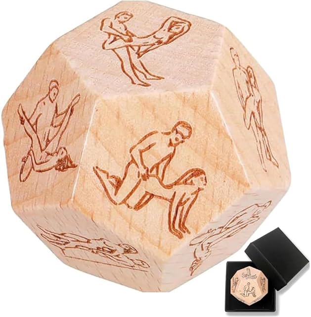 Couple Dice Sex Dice, Date Night Dice for Couples, Funny Dice for Adults Game Naughty Dice for Couples, Wedding Christmas Birthday Gifts for Women Men