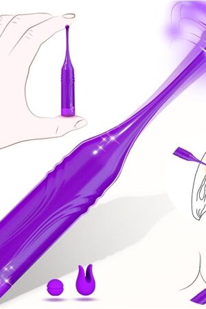 High-Frequency Mini Clitoris G spot Women Adult Sex Toys, Powerful Vibrating Female Couples Sex Toy Clitoral Vagina Nipple Vibrator Wand Stimulator for Woman Her Pleasure, Dildo Vibrators Sex Games