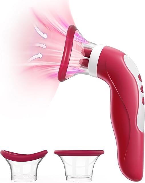 Clitoral Sucking Vibrator Nipple Sex Toy for Women Nipples Clit Massager Clitoral Licking Stimulator Nipple Toys 10 Tongue Licking 2 Sucking Mode Adult Toys for Women Couples Game