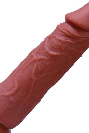 ANFEI Hyper Realistic Big Dildo Over 9 Inches Giant Dildos Double Layered Silicone Penis Premium Sex Toys with Suction Cup