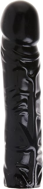 Doc Johnson Vac U Lock Codeblack Classic Dong, 8 inch