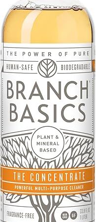 Branch Basics Concentrate REFILL- Multi-surface All Purpose Cleaner Concentrate - Laundry, Kitchen, and Bathroom Cleaner (338 Oz) Fragrance-Free