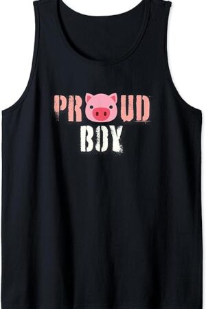 Gay Daddy & Pig Boy Bear Gay Fetish LGBTQ Pride Tank Top