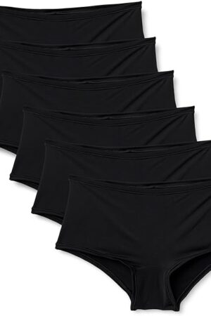 Women's Microfiber Boyshort, Pack of 6