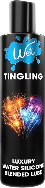 Wet Cool Tingle Water-Based Arousal Lube, Premium Personal Cooling Lubricant for Men, Women and Couples | Cool Sensation & Ph-Balanced, Glycerin-Free, Paraben-Free, 3 oz