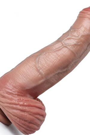 13 inch Realistic Huge Thick Dildo, 29" Diameter Silicone Extra Large Dildos with Realistic Veins, Large Dildos with Strong Suction Cup for Anal Play, Soft Giant Dildo Adult Sex Toy for Women Men
