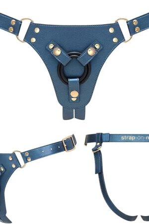 Adjustable Leatherette Dildo Harness, One Size XS?XXL, Snap Button for Easy Attachment, Strap-On Adult Toy