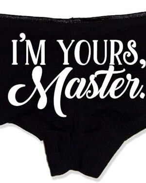 I'm Yours Master Booty Shorts Boyshort Cotton Bikini Bottom Sexy Panties