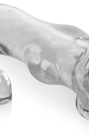 Blue Ox Designs Oxballs Penis-Sheath + Bullet Insert, Clear