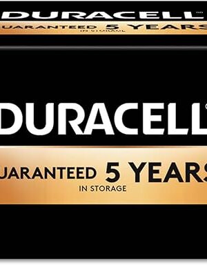 Duracell - CopperTop 9V Alkaline Batteries - long lasting, all-purpose 9 Volt battery for household and business - Pack of 12