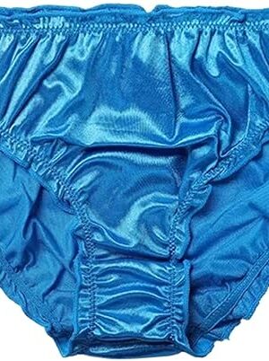 Comfortable Elastic Satin Underwear Ladies Low Waist Sexy Soft Cotton Crotch Breathable Underwear For Women