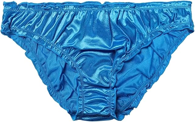 Comfortable Elastic Satin Underwear Ladies Low Waist Sexy Soft Cotton Crotch Breathable Underwear For Women