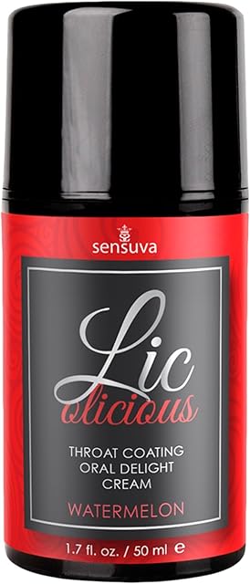 LIC-o-Licious Watermelon Oral Delight Cream - 17 floz (50ml) Bottle
