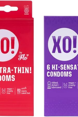 FLO | XO! Ultra-Thin | Hi-Sensation Condoms Bundle