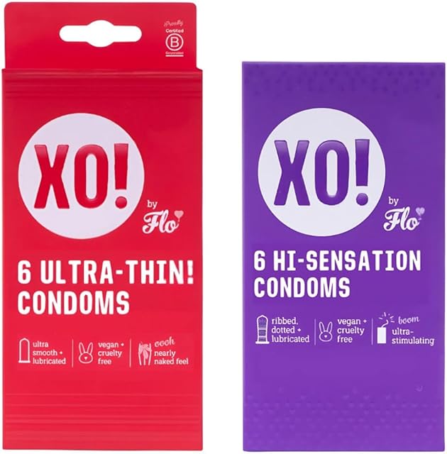 FLO | XO! Ultra-Thin | Hi-Sensation Condoms Bundle