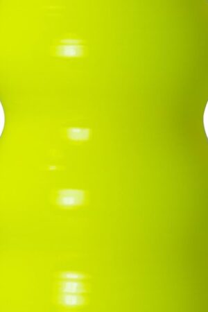 3D Printed Dildo LeLuv Replica Cock and Balls 6 inch Length 1.25 inch Girth Pineapple Bright Yellow