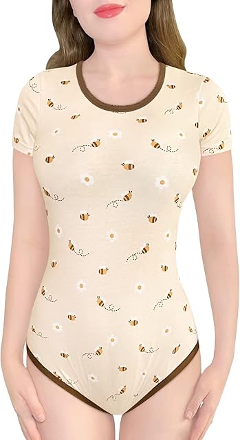 Cotton Romper Onesie Pajamas Bodysuit - Honey Onesie