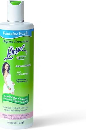 Lemisol Feminine Wash, Daily Cleanser, Hypoallergenic, 16 FL Oz, Bottle