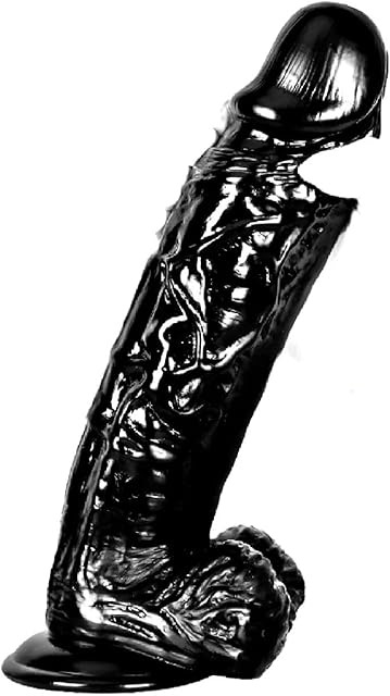 G-Spot & Prostate Thrusting Dildo with 16.1" Length & 2.9" Diameter - Strong Suction Cup for Couples, Waterproof Adult Pleasure Device for Women & Men