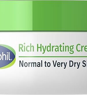 CETAPHIL Rich Hydrating Night Cream For Face, With Hyaluronic Acid, 17 oz, Moisturizing Cream For Dry To Very Dry Skin, No Added Fragrance, (Packaging May Vary)