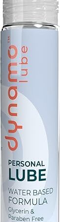 Dynamo Wellness Water-Based Personal Lubricant ? Non-Staining Lube for Men, Women & Couples ? Paraben-Free, Glycerin-Free ? 1oz Travel Size