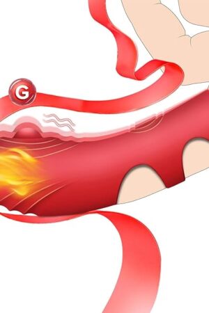 Finger Vibrator Women Sex Toys for G Spot Clitoral Stimulator, Couples Sex Toys with 10 Vibrations & Heating, Rechargeable Mini Vibrator Female Adult Toys, Clit Vibrators Adult Toys for Women Pleasure