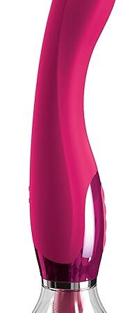 JIMMYJANE APEX Vibrator, Multi-Speed Vibrating Personal Massager for Women, Men & Couples Sensual Pleasure, Silky-Soft Silicone, Pink