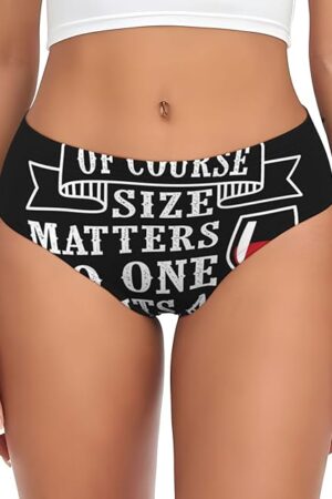 Wine Funny Womens Underwear Soft Briefs Ladies Panties Sexy Lingerie
