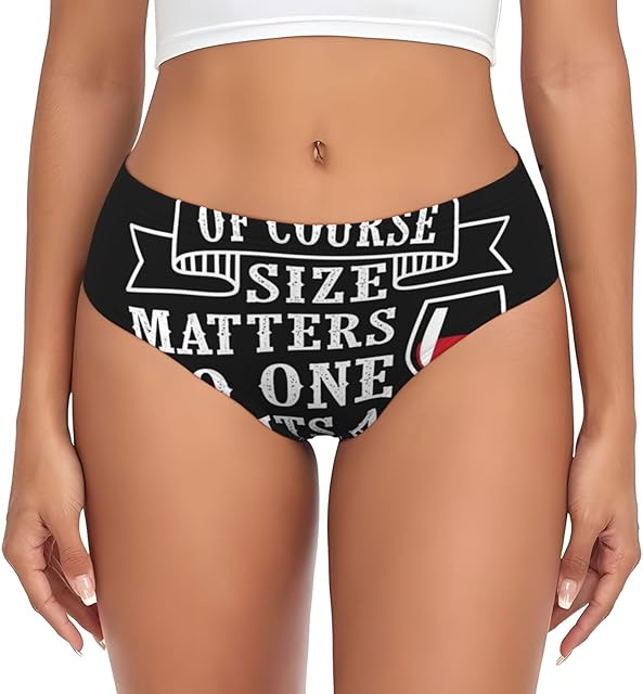 Wine Funny Womens Underwear Soft Briefs Ladies Panties Sexy Lingerie