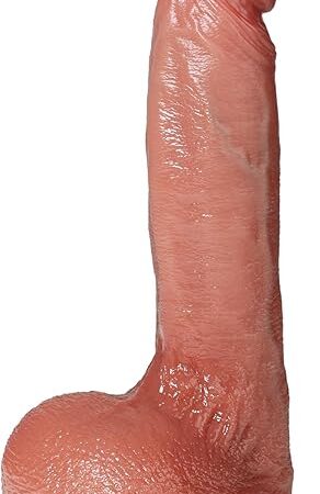 8.8 Inch Big Realistic Dildo Sex Toys for Men and Women, Soft Silicone Adult Toys with Strong Suction Cup for Hands-Free Play, Safe Material for Clitoral and Anal Stimulation, Couples Pleasure Toy