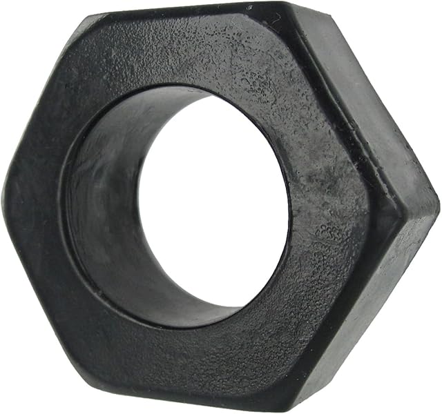 Hexnut Cock Ring - Black